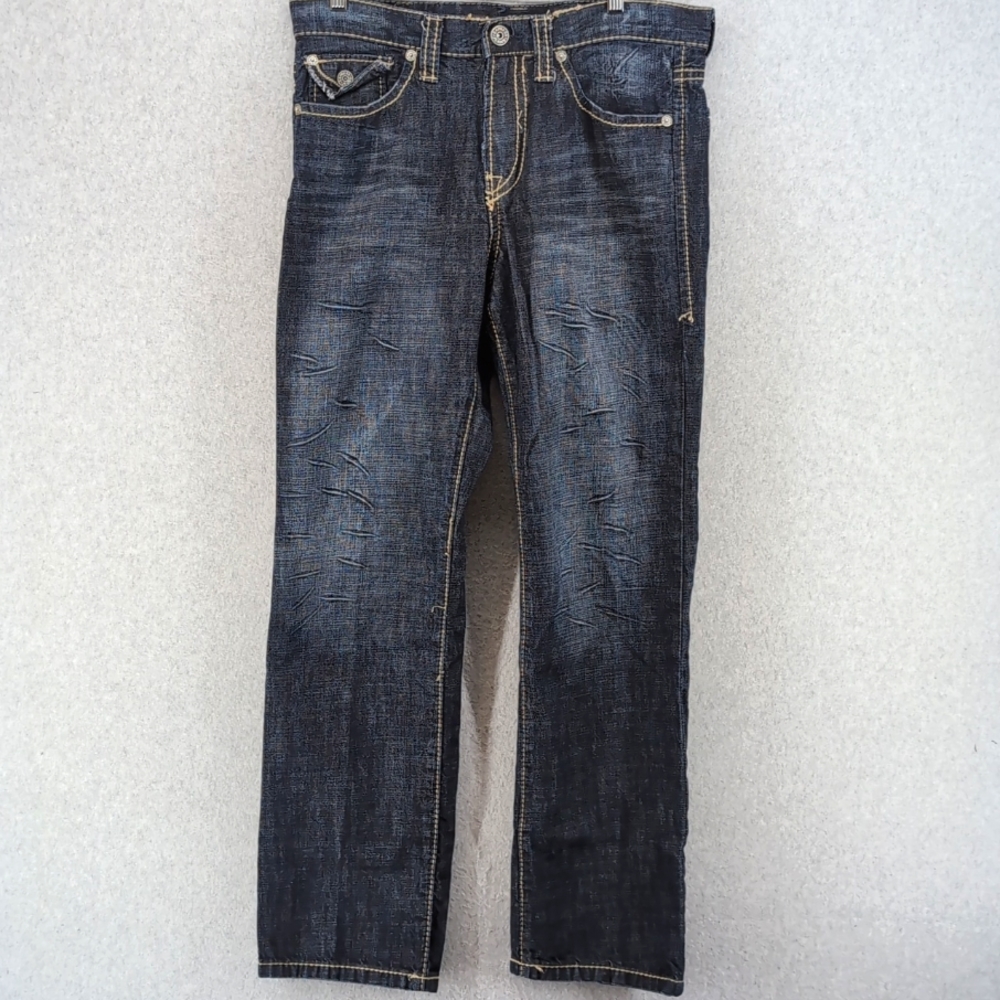 EXPRESS BLAKE Loose Fit Regular Rise BOOT CUT Size 33 x 34
